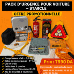 PACK D’URGENCE POUR VOITURE – OFFRE PROMOTIONNELLE