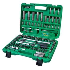 CAISSE A DOUILLE 1/2 1/4 108PCS  (Plastique Vert)  GCAI 1084r - TOPTUL