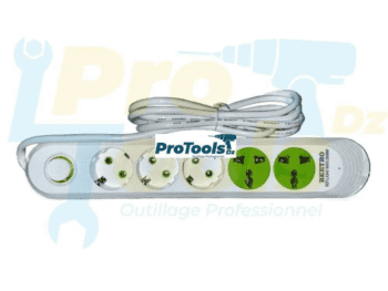 Multiprise Électrique 2000W Câble 2m - LA 343 | BEETRO