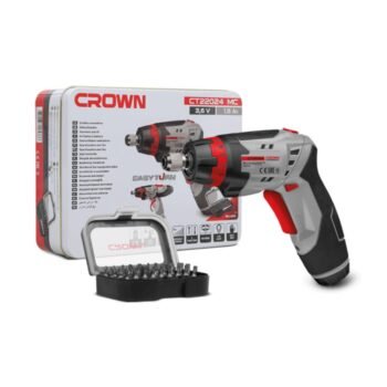 مفك كهربائي دوار لاسلكي 3.6 فولت مع شعلة CT22024 | كراون