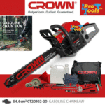 منشار خشب بنزين منشار خشب 20 بوصة 50 سم 2300 وات 54.6 سي سي CT20102-20 |كراون
