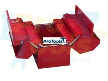 صندوق أدوات قابل للتمدد مع فواصل بلاستيكية