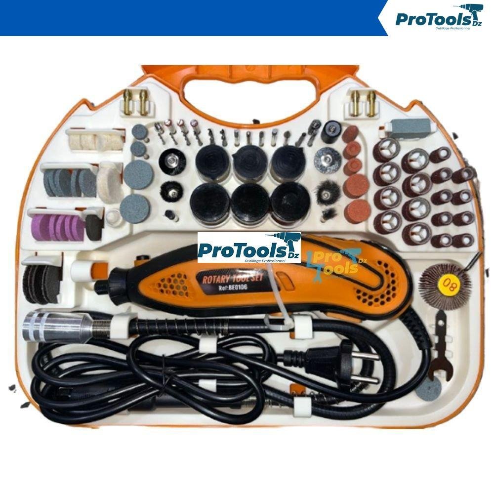 مجموعة أدوات دوارة مرنة 0.8-3.2 مم 135 وات 180 قطعة BE0106 - بيترو