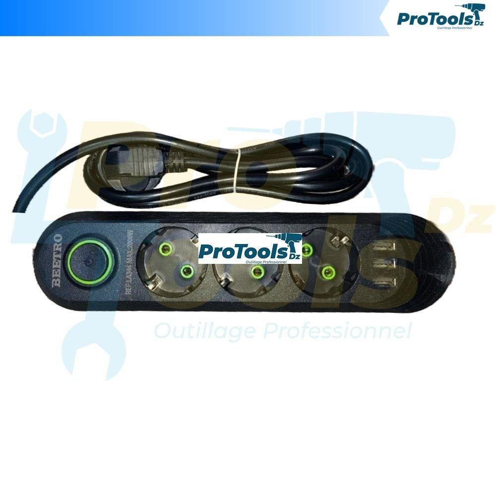 مشترك كهرباء 2000 وات كابل 2 متر - LA 344 | بيترو