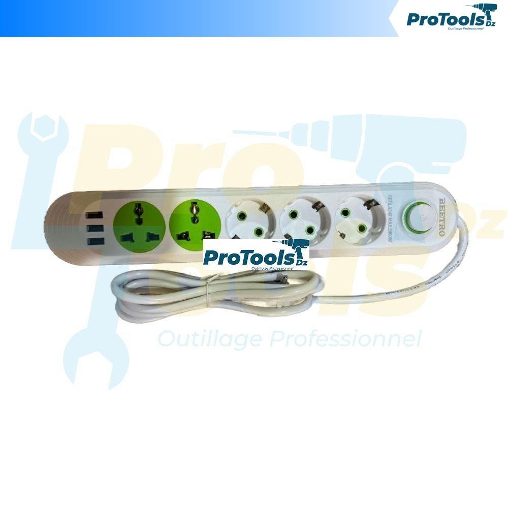 مشترك كهرباء 2000 وات كابل 2 متر – LA 348 | بيترو