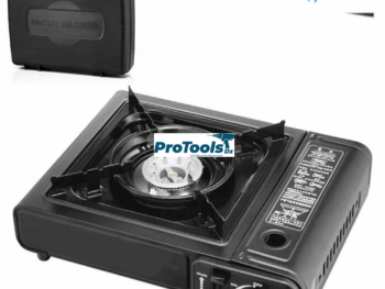 موقد غاز محمول للتخييم والرحلات مع حقيبة حمل