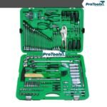 Caisse A Outils 150PCS PROFESSIONAL GRADE 1/4 “et 1/2” (Plastique Vert) – GCAI150R-TOPTUL