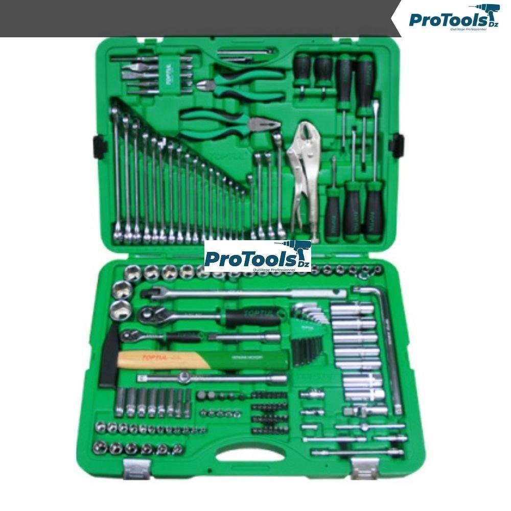 Caisse A Outils 150PCS PROFESSIONAL GRADE 1/4 “et 1/2” (Plastique Vert) – GCAI150R-TOPTUL Caisse A Outils 150PCS PROFESSIONAL GRADE 1/4 “et 1/2” (Plastique Vert) – GCAI150R-TOPTUL
