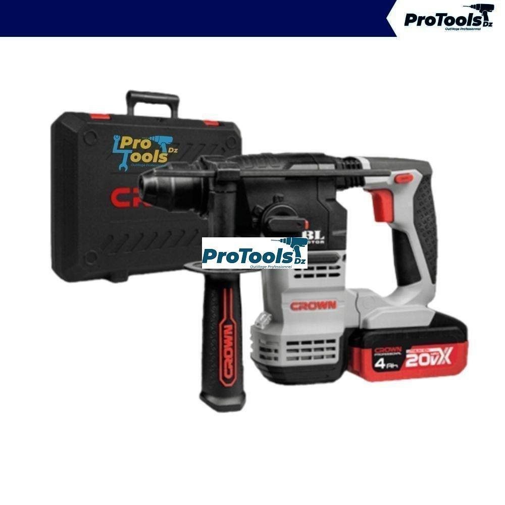 مثقاب ثقب الصخور اللاسلكي Sds-Plus 20 فولت 2 بطارية 4.0ah 18 ملم 2.3j CT28001HX-4 BMC | كراون