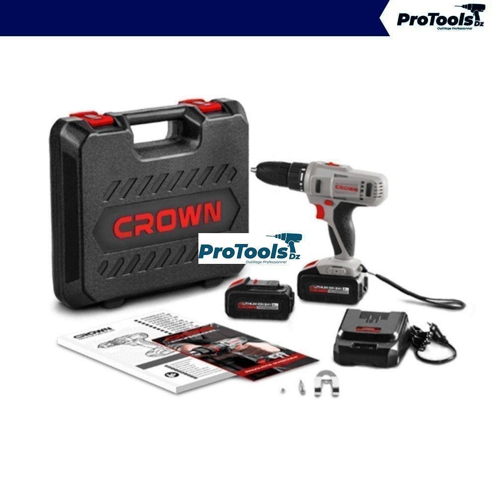 مفك مثقاب لاسلكي 24 فولت 2 بطارية 2.0AH CT21074LH-2 BMC | كراون