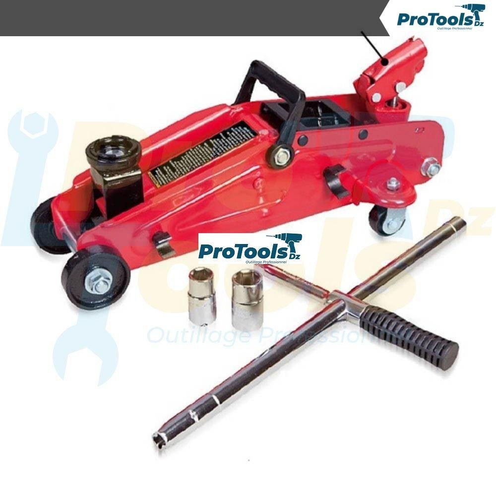 رافعة عربة 2 طن ومفتاح صليبي