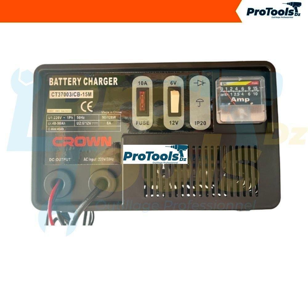 شاحن بطارية سيارة 6-12 فولت 128 واط CT37003 | كراون