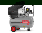 ضاغط هواء (كمبروسر) كراون 25 لتر، بقوة 2 حصان وتدفق 195 لتر/دقيقة CROWN