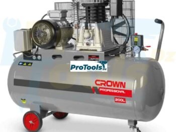 ضاغط هواء هوائي 200 لتر 4.0 كيلو واط 5.5 حصان (380 فولت) CT36033 | كراون