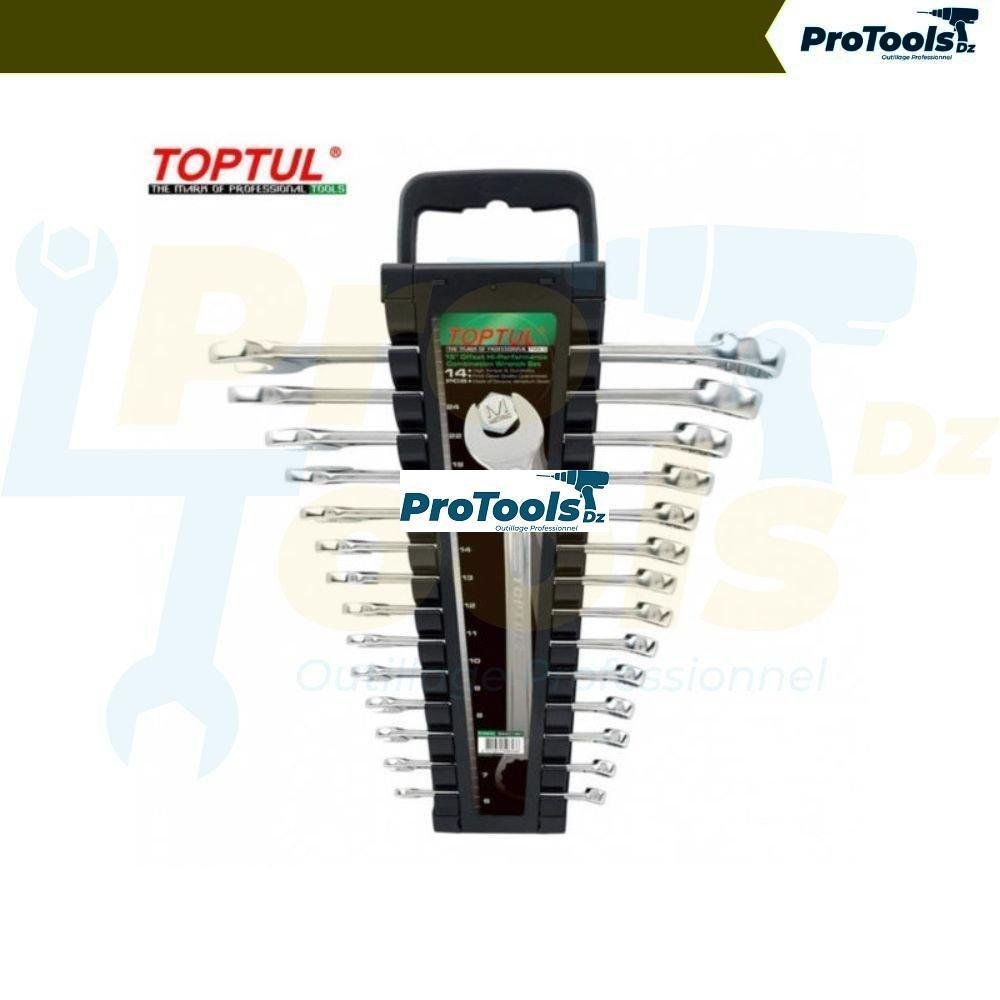 طقم مفاتيح ربط مدمجة 14 قطعة