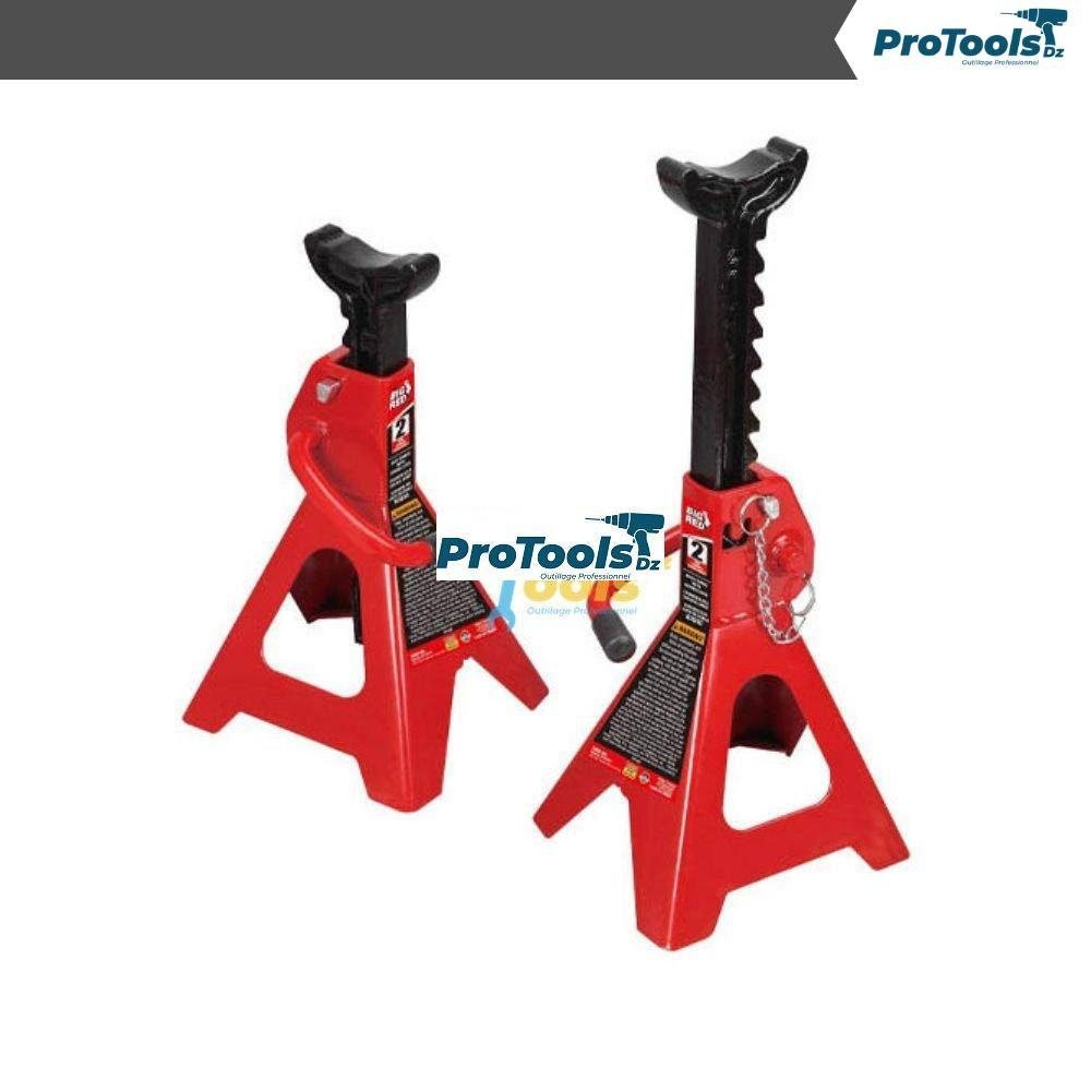 مجموعة 2 حوامل سيارة 2 طن