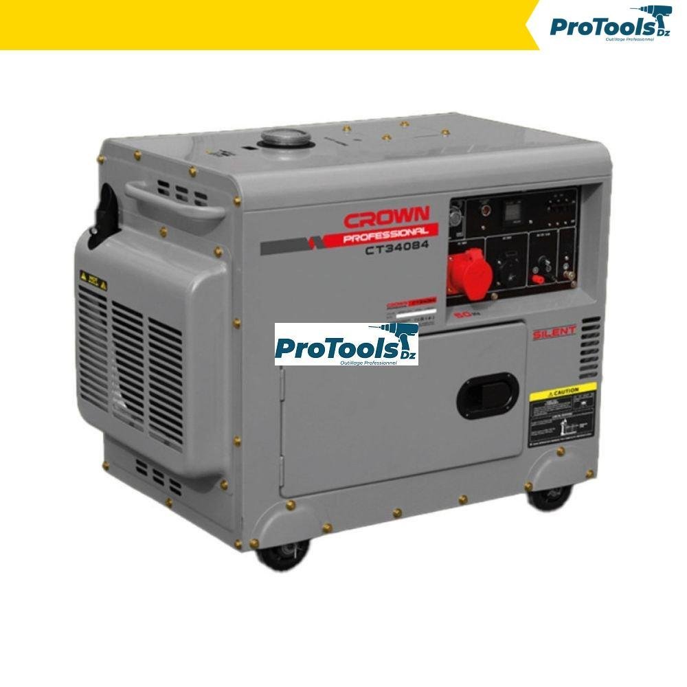 مجموعة مولد كهربائي ديزل 5500 واط 5.5 كيلو فولت أمبير (220-380 فولت) CT34084