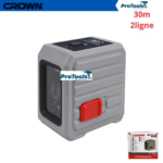 مستوى ليزر ذاتي التسوية أخضر بخطين (أفقي-عمودي) 30 متر