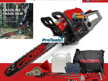 منشار خشب بنزين منشار خشب 20 بوصة 50 سم 2300 وات 54.6 سي سي CT20102-20 |كراون