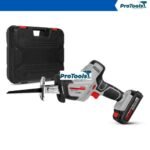 منشار سيبر كهربائي لاسلكي 20 فولت 2 بطارية 2.0 أمبير للمعادن والبلاستيك والخشب واللحوم CT25009 | كراون